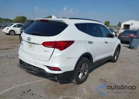 2018 Hyundai Santa Fe Sport 2.4L из США, поврежденный, VIN 5NMZU3LB4JH101649